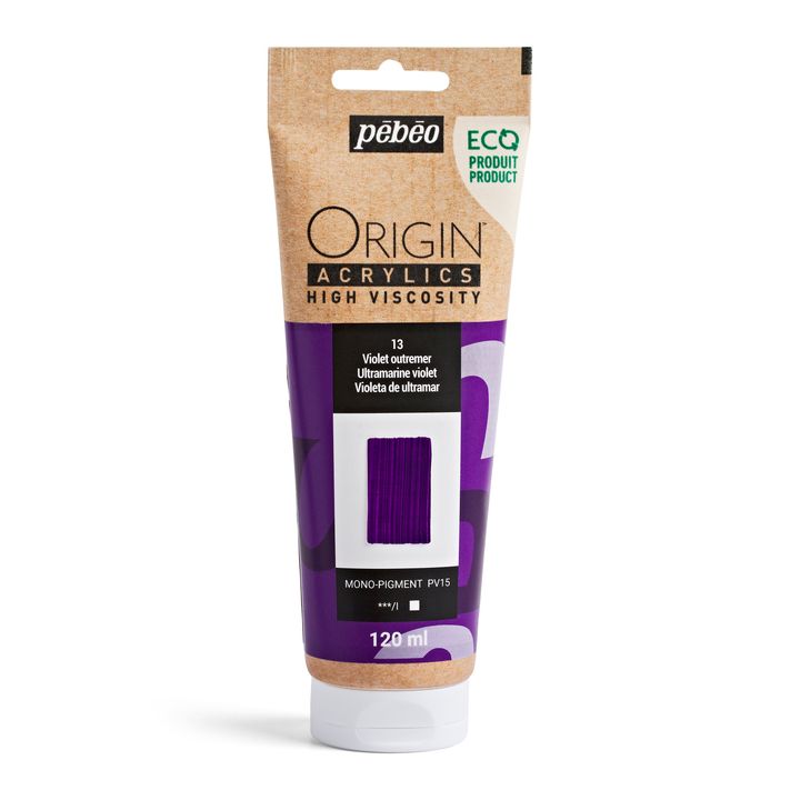 Pebeo ORIGIN akrilna boja 120 ml u tubi, metalik nijansa
