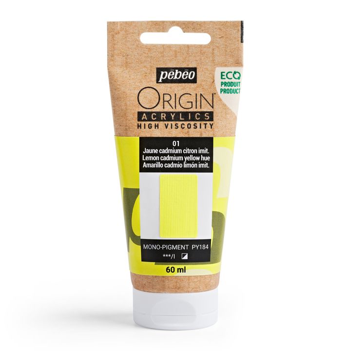 Pebeo ORIGIN akrilna boja, 60 ml, intenzivna pigmentacija za umjetnike
