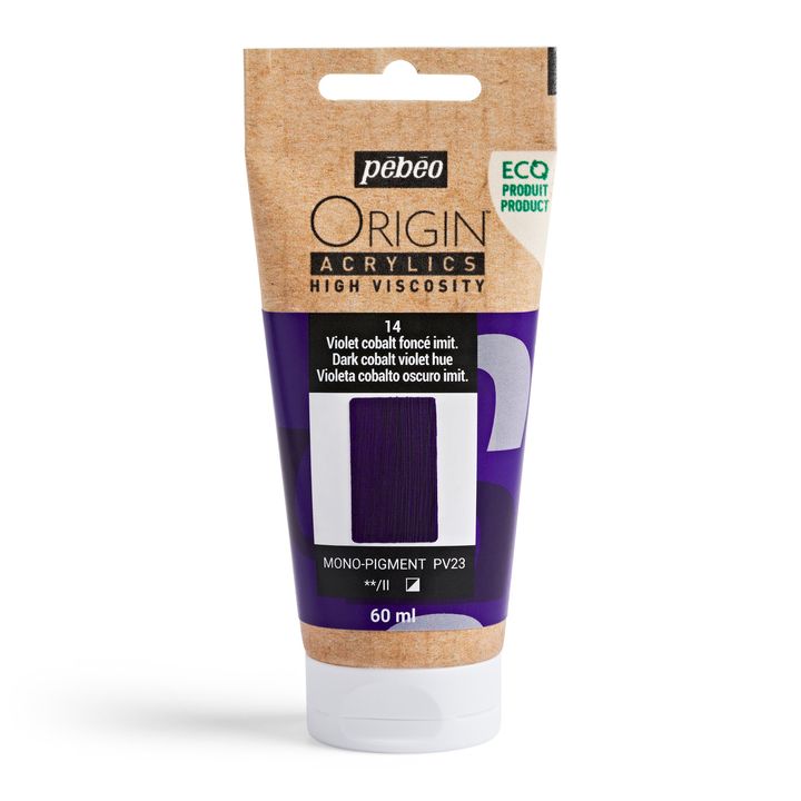Pebeo ORIGIN akrilna boja 60 ml, dostupna u širokom spektru nijansi
