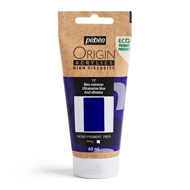 Pebeo ORIGIN akrilna boja 60 ml, tuba sa jasnom oznakom nijanse
