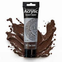 Akrilna boja Phoenix Heavy Body 100 ml | različite boje – siva / 688