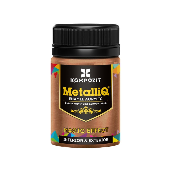 Akrilna boja s metalik efektom 70 g, ljubičasta metalik nijansa za slikanje.