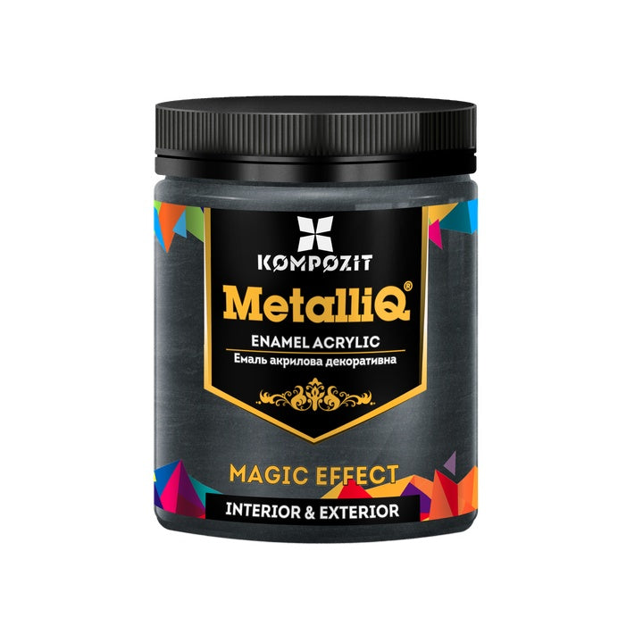 Akrilna boja sa metalik efektom 500 g, crvena metalik nijansa