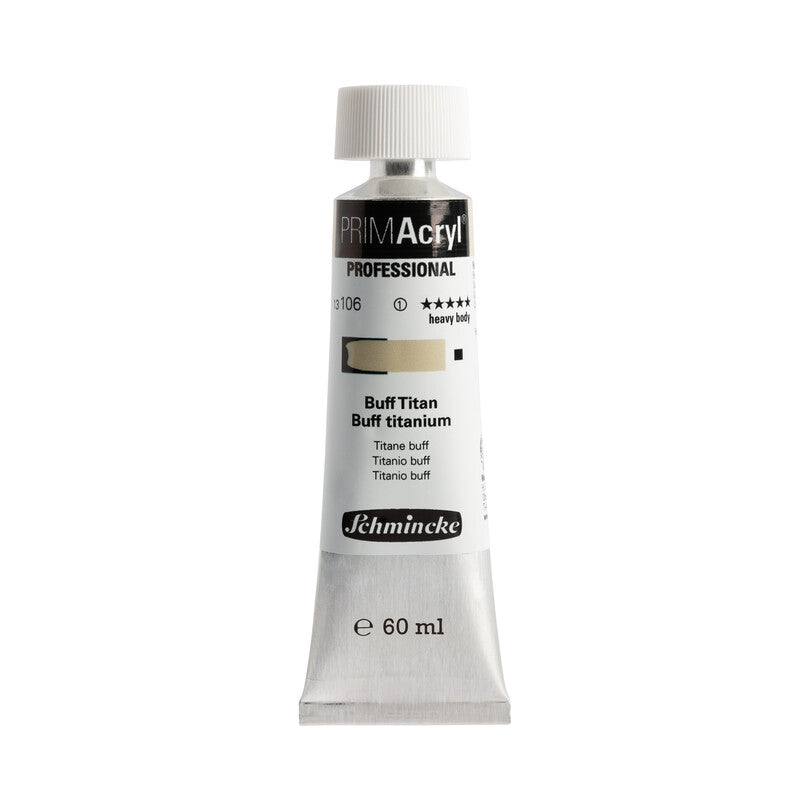 Akrilna boja Schmincke PRIMAcryl Professional 60 ml – 106 Buff titanijum
