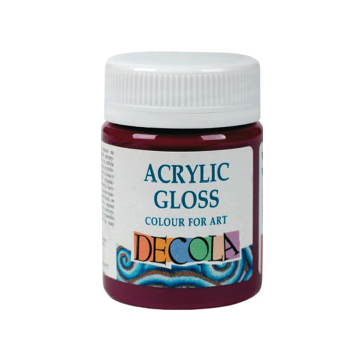 Akrilna boja sjajna Decola 56 ml - izaberite nijansu — slika 1