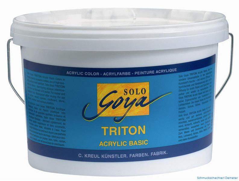 Akrilna boja Solo Goya TRITON 2500 ml – Titan bijela
