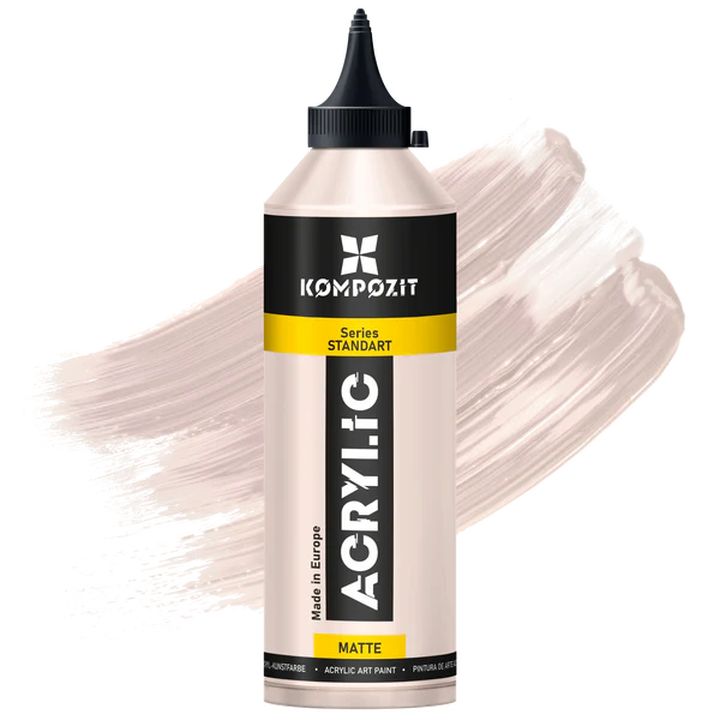 Plastična boca STANDART Kompozit akrilne boje od 500 ml, zelena nijansa.
