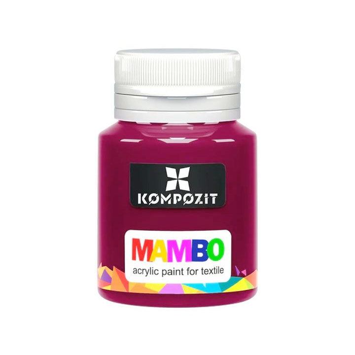 Razne nijanse MAMBO akrilnih boja za tekstil i kožu, 20 ml