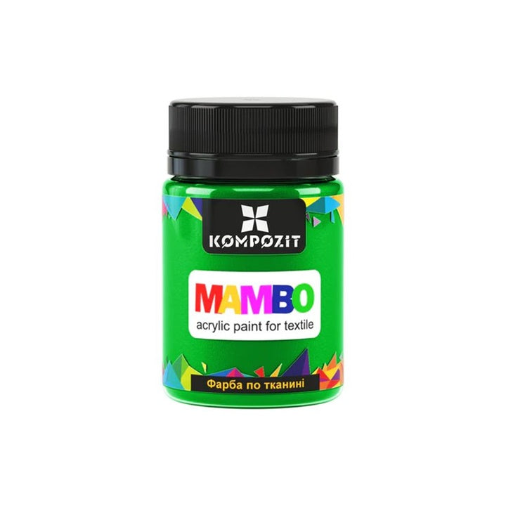 MAMBO akrilna boja za tekstil i kožu, plava nijansa, 50 ml