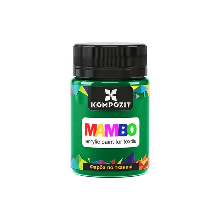 MAMBO akrilna boja za tekstil i kožu, žuta nijansa, 50 ml
