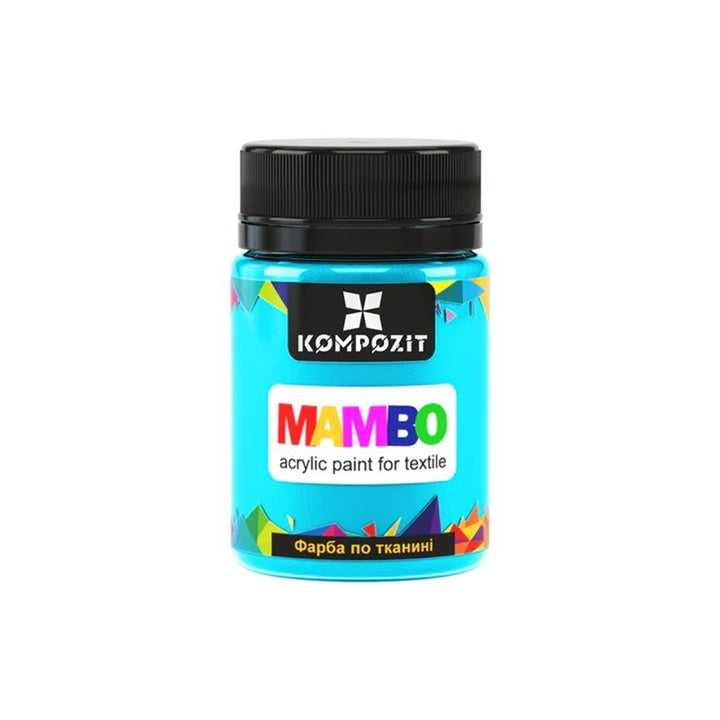MAMBO akrilna boja za tekstil i kožu, ljubičasta nijansa, 50 ml