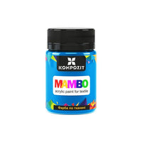 MAMBO akrilna boja za tekstil i kožu, narandžasta nijansa, 50 ml
