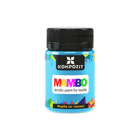 MAMBO akrilna boja za tekstil i kožu, smeđa nijansa, 50 ml