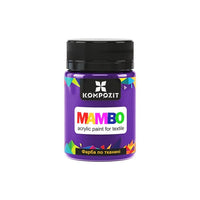 MAMBO akrilna boja za tekstil i kožu, siva nijansa, 50 ml