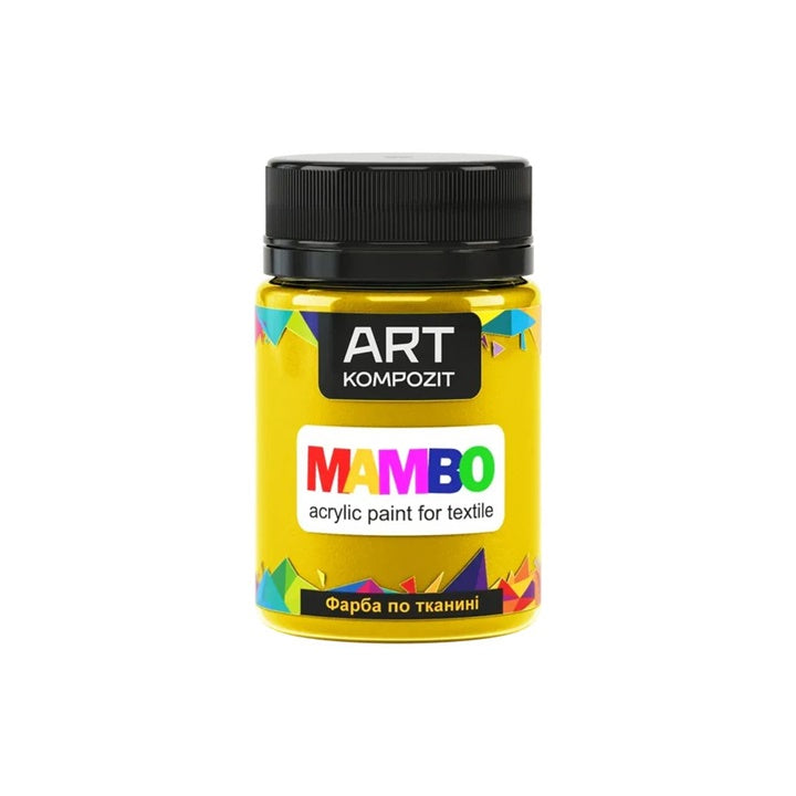Kolekcija MAMBO akrilnih boja za tekstil i kožu od 50 ml