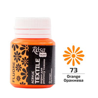 Kolekcija ROSA TALENT fluorescentnih boja za tekstil od 20 ml