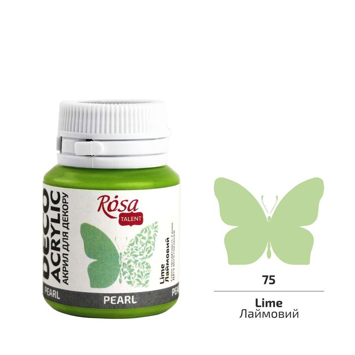 Zatvorena bočica ROSA TALENT biserne boje od 20 ml
