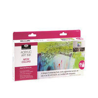 Akrilna tinta Royal & Langnickel neon boje 6 x 30 ml — slika 1