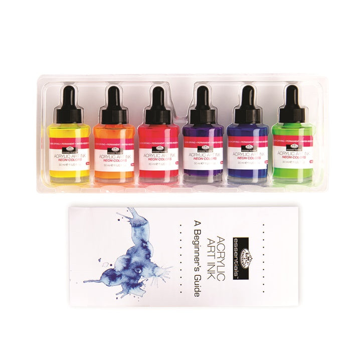 Akrilna tinta Royal & Langnickel neon boje 6 x 30 ml — slika 4