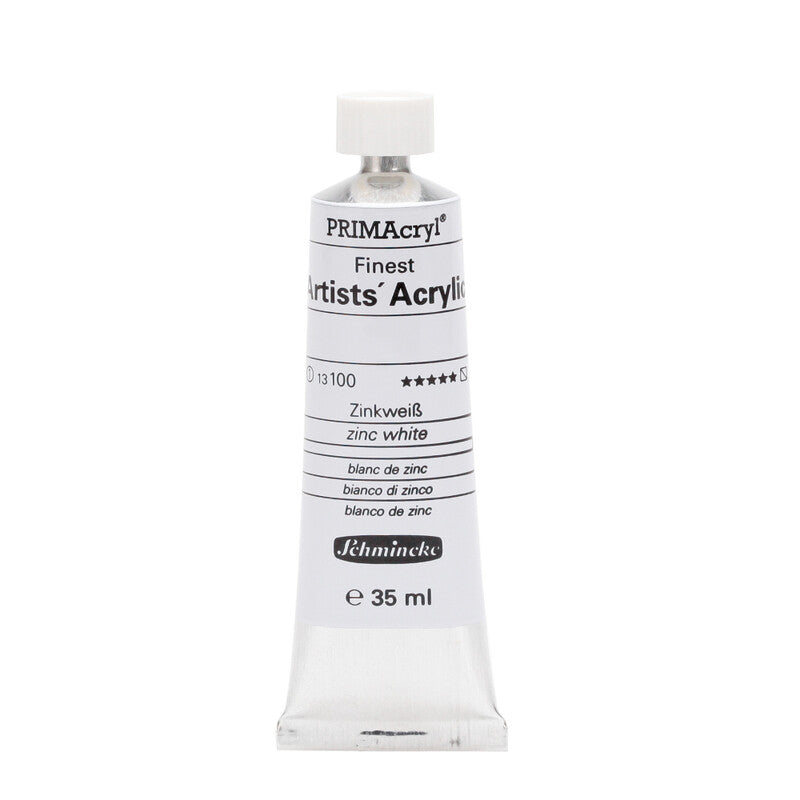 Akrilne boje Schmincke PRIMAcryl Professional 35 ml – 100 Cink bijela