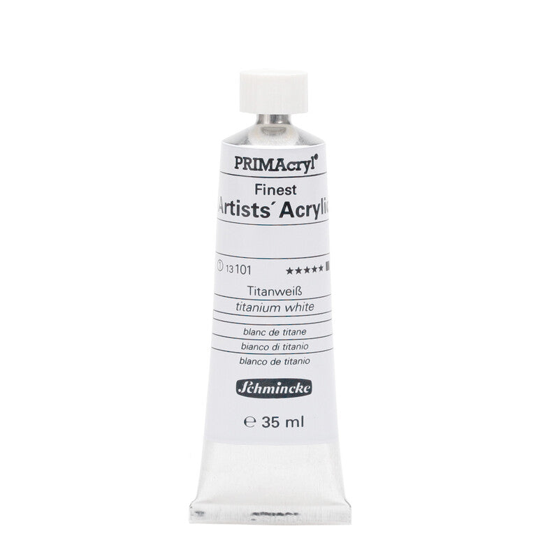 Akrilne boje Schmincke PRIMAcryl Professional 35 ml – 101 Titanijum bijela