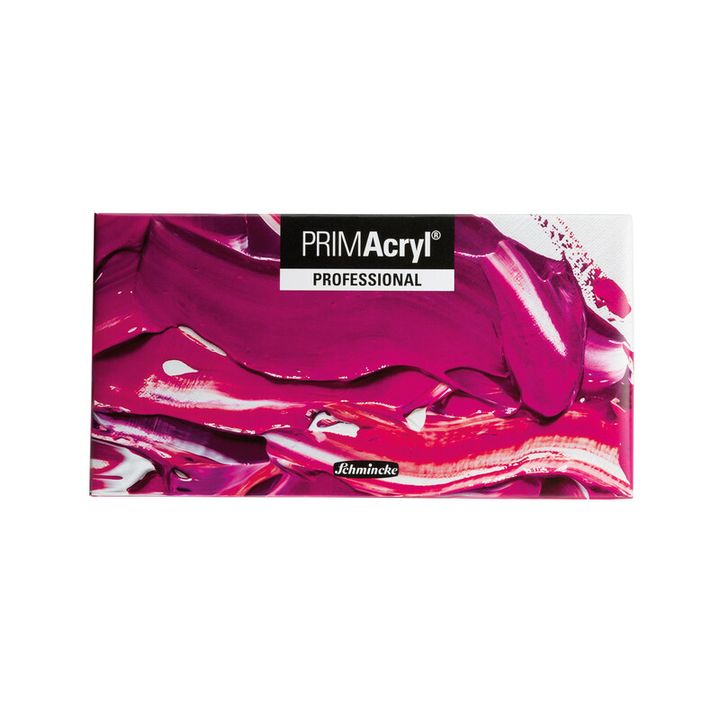 Set od 8 profesionalnih akrilnih boja Schmincke PRIMAcryl u tubama od 35 ml.