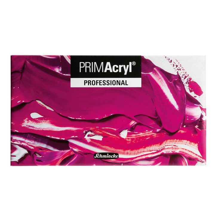 Set od 8 tuba Schmincke PRIMAcryl profesionalnih akrilnih boja po 60 ml u originalnom pakovanju.