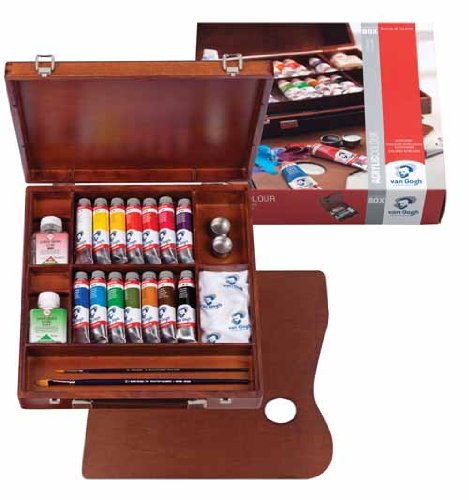 Akrilne boje Van Gogh inspiration box/14x40ml + pribor