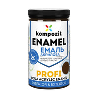 Akrilni emajl KOMPOZIT PROFI Gloss 0,3 l - razne nijanse – Smeđa