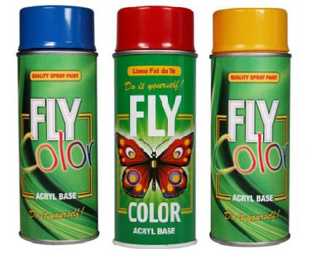 Akrilni lak u spreju FLY COLOR 400 ml / izbor nijansi — slika 1