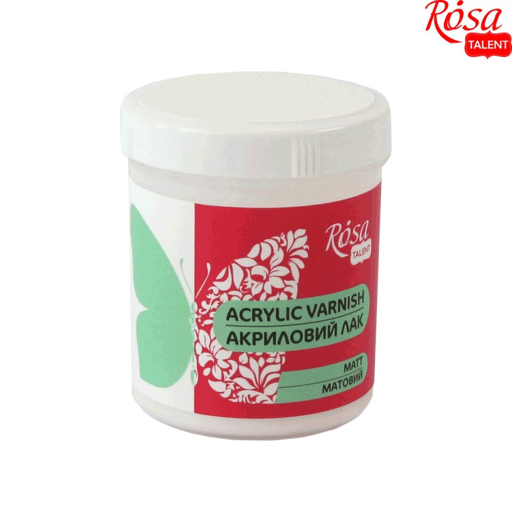 ROSA TALENT mat akrilni lak za dekoracije u pakovanju od 100 ml