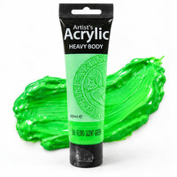 Akrylová boja Phoenix 100 ml – neonsko zelena
