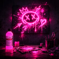 Akrylová boja Phoenix 157 fluorescentno ružičasta 500 ml