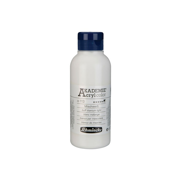 Akrilne boje Schmincke AKADEMIE 250 ml – 113 buff titanijumska svijetla