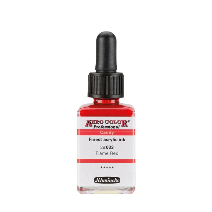Akrilna tinta Schmincke AERO COLOR Professional Candy 28 ml – 033 flame Crvena
