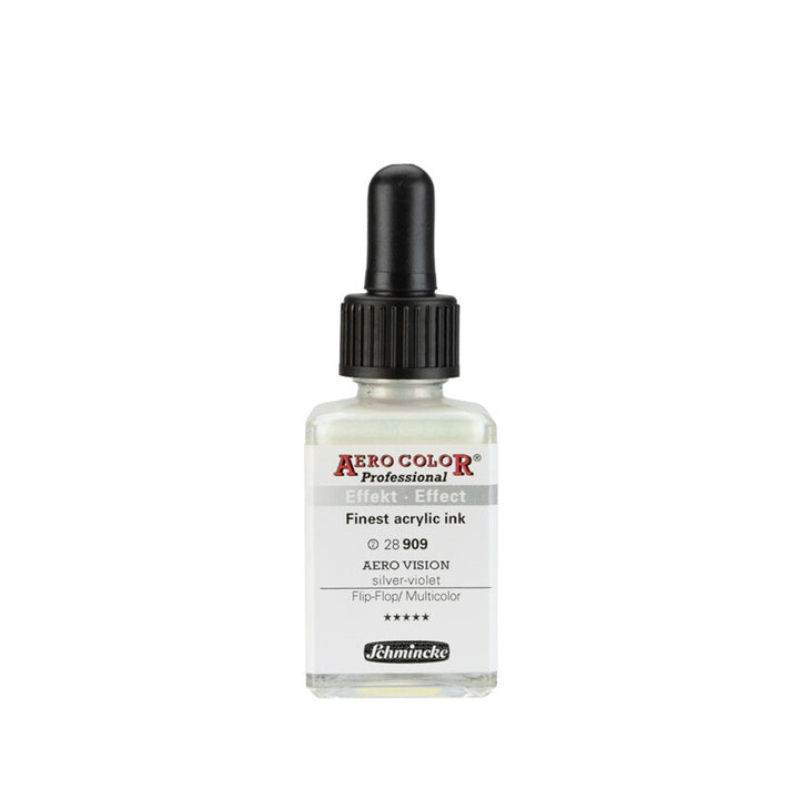 Akrilna tinta Schmincke AERO COLOR Professional Effect 28 ml – 909 AERO VISION srebrnoljubičasta