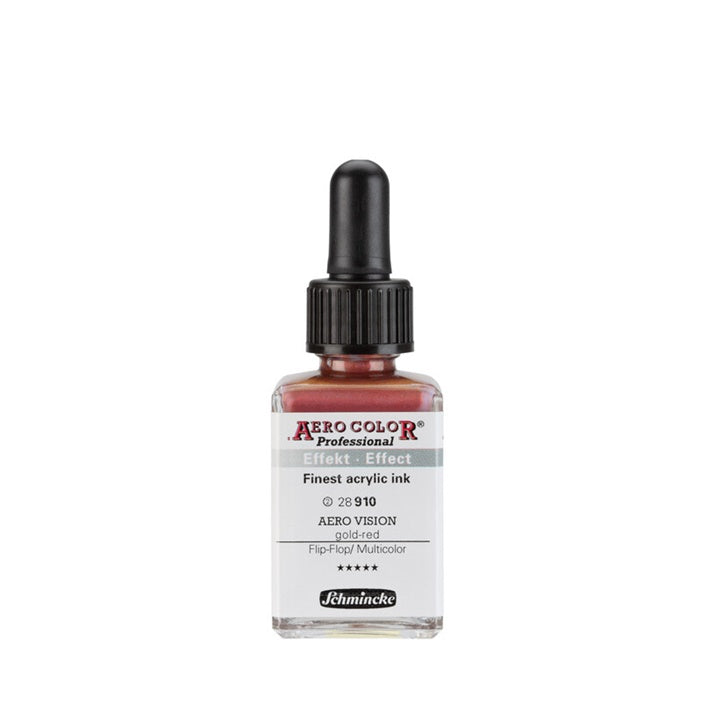 Akrilna tinta Schmincke AERO COLOR Professional Effect 28 ml – 910 AERO VISION zlatnocrvena