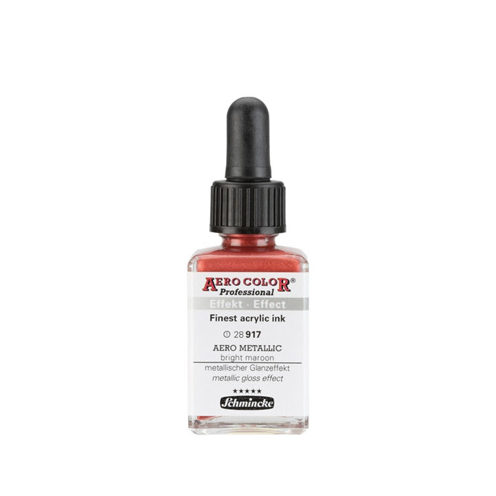 Akrilna tinta Schmincke AERO COLOR Professional Effect 28 ml – 917 AERO METALLIC svijetla kestenjasta