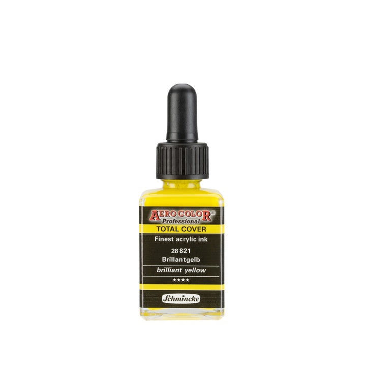 Akrilna tinta Schmincke AERO COLOR Professional Total Cover 28 ml – 821 briljantna žuta