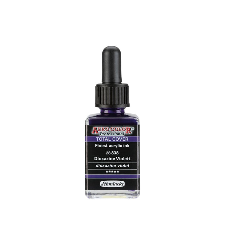 Akrilna tinta Schmincke AERO COLOR Professional Total Cover 28 ml – 838 dioxazine ljubičasta