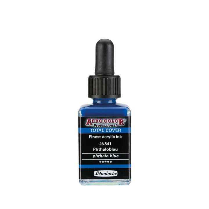 Akrilna tinta Schmincke AERO COLOR Professional Total Cover 28 ml – 841 phthalo plava