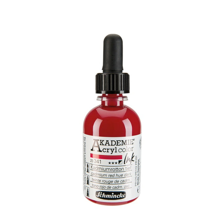Akrilna tinta Schmincke AKADEMIE 50 ml – 341 kadmijum crvena hue dark