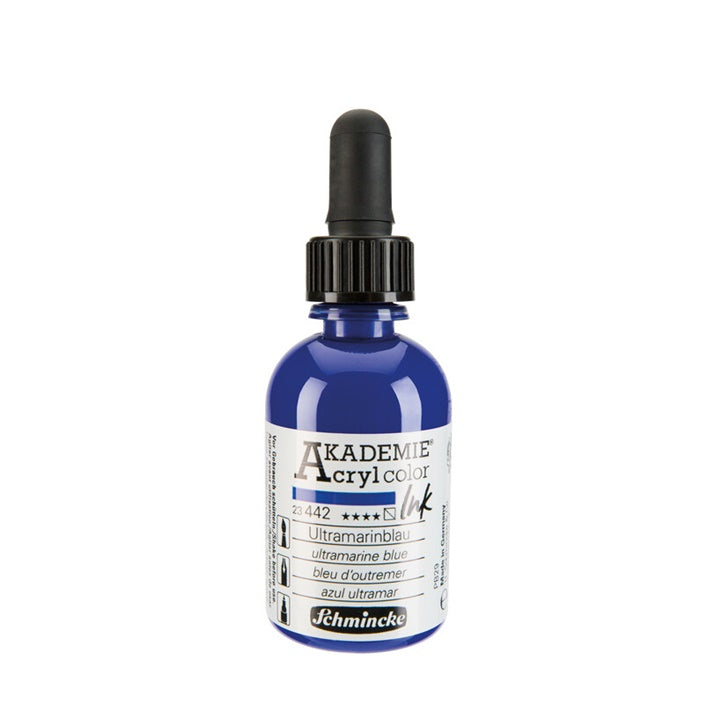Akrilna tinta Schmincke AKADEMIE 50 ml – 442 ultramarin plava