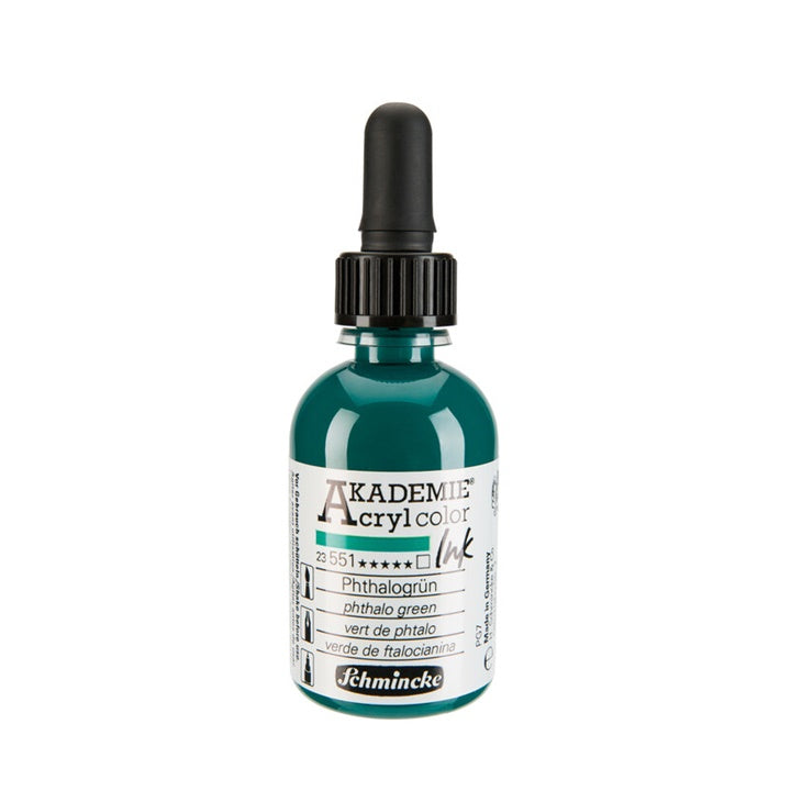 Akrilna tinta Schmincke AKADEMIE 50 ml – 551 phthalo zelena
