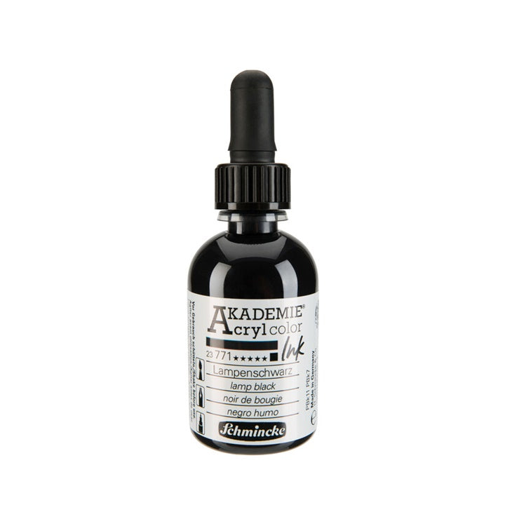 Akrilna tinta Schmincke AKADEMIE 50 ml – 771 lamp black