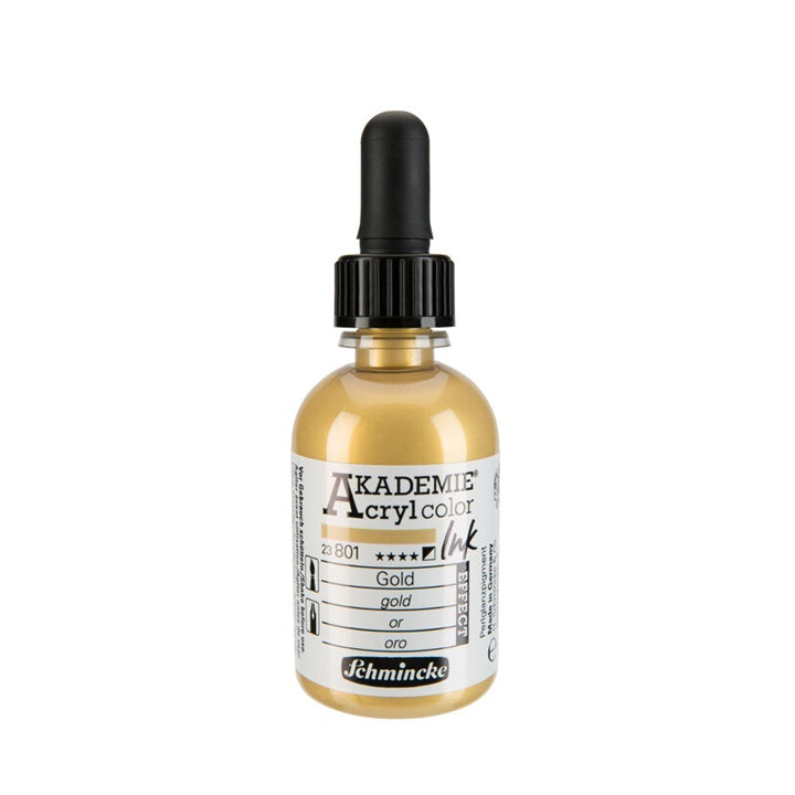 Akrilna tinta Schmincke AKADEMIE 50 ml – 801 zlatna