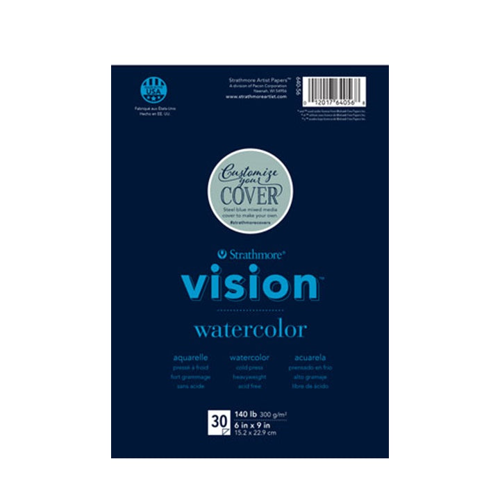 Akvarel blok Strathmore Vision 30 papira — slika 1