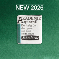 Akvarel boja Schmincke AKADEMIE 1/2 posudica - Golden pink – 556 Tamnozelena