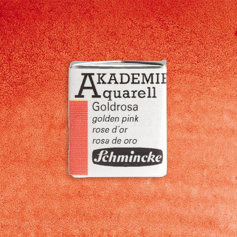 Akvarel boja Schmincke AKADEMIE 1/2 posudica - Golden pink
