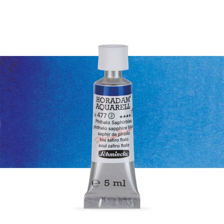 Akvarel boje u tubi Schmincke Horadam 5 ml – 477 Phthalo Sapphire plava